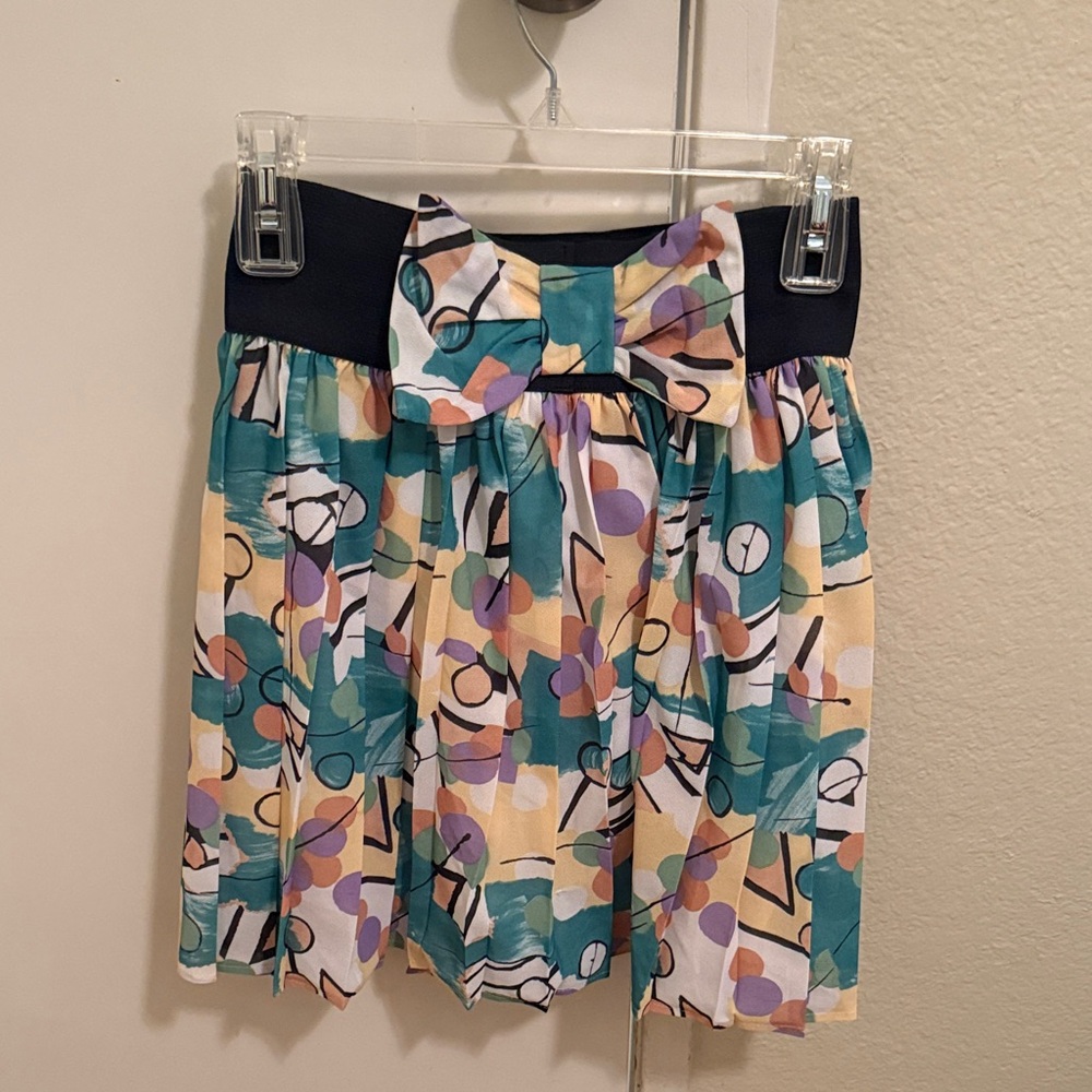 Colorful Abstract Women's Skirt